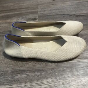 ROTHY'S Classic Light Grey Round Toe Ballet Flats US 7.5/ EU 38/ UK 5